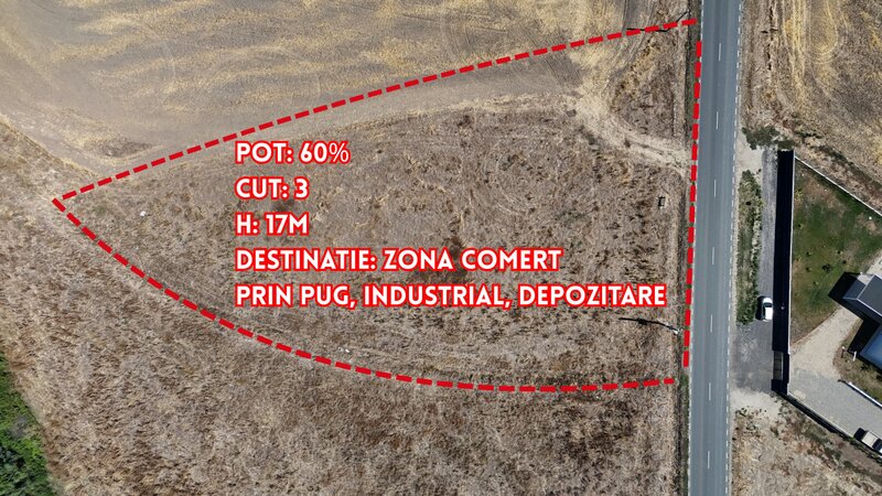 Balaceanca oportunitate de afacere, teren de vanzare